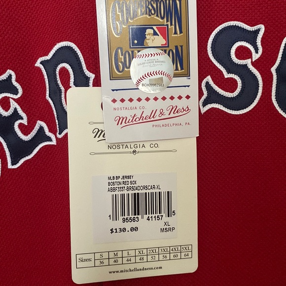 David Ortiz Mitchell & Ness Cooperstown Collection Authentic Jersey - Picture 3 of 6